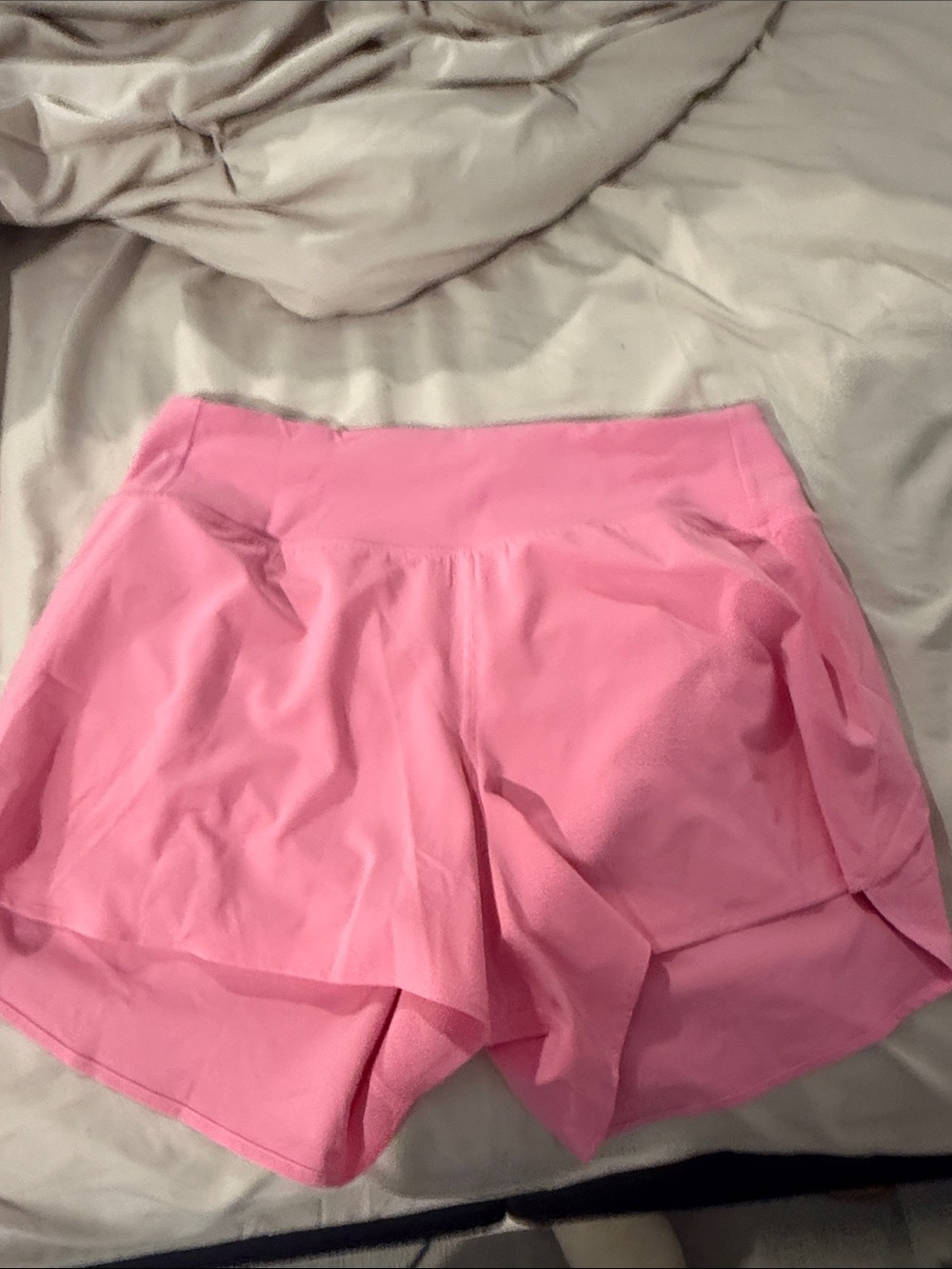 lululemon athletica Pink Athletic Shorts with Wide Waistband